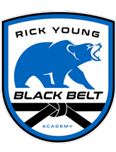 logo de l'academy black belt rick young